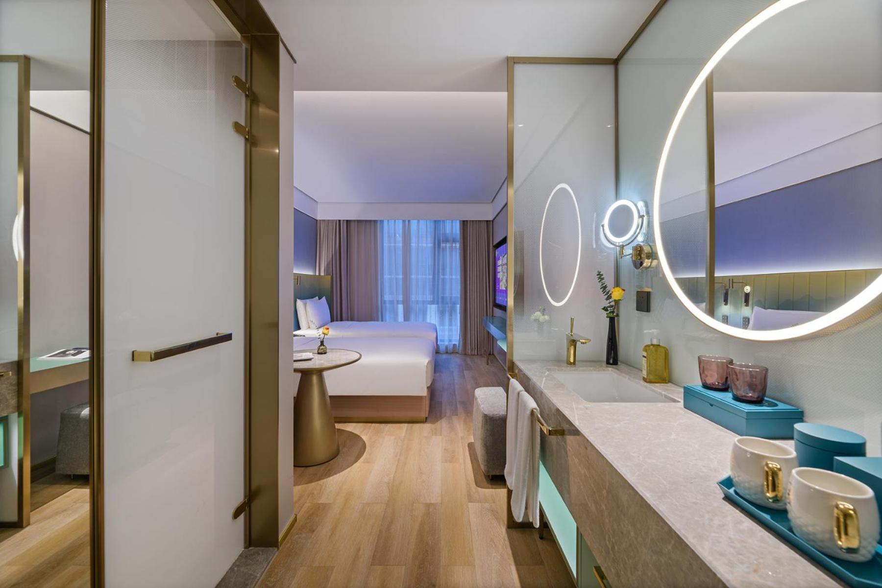Manxin Hotel Shanghai Hongqiao Airport International Exhibition Center Экстерьер фото